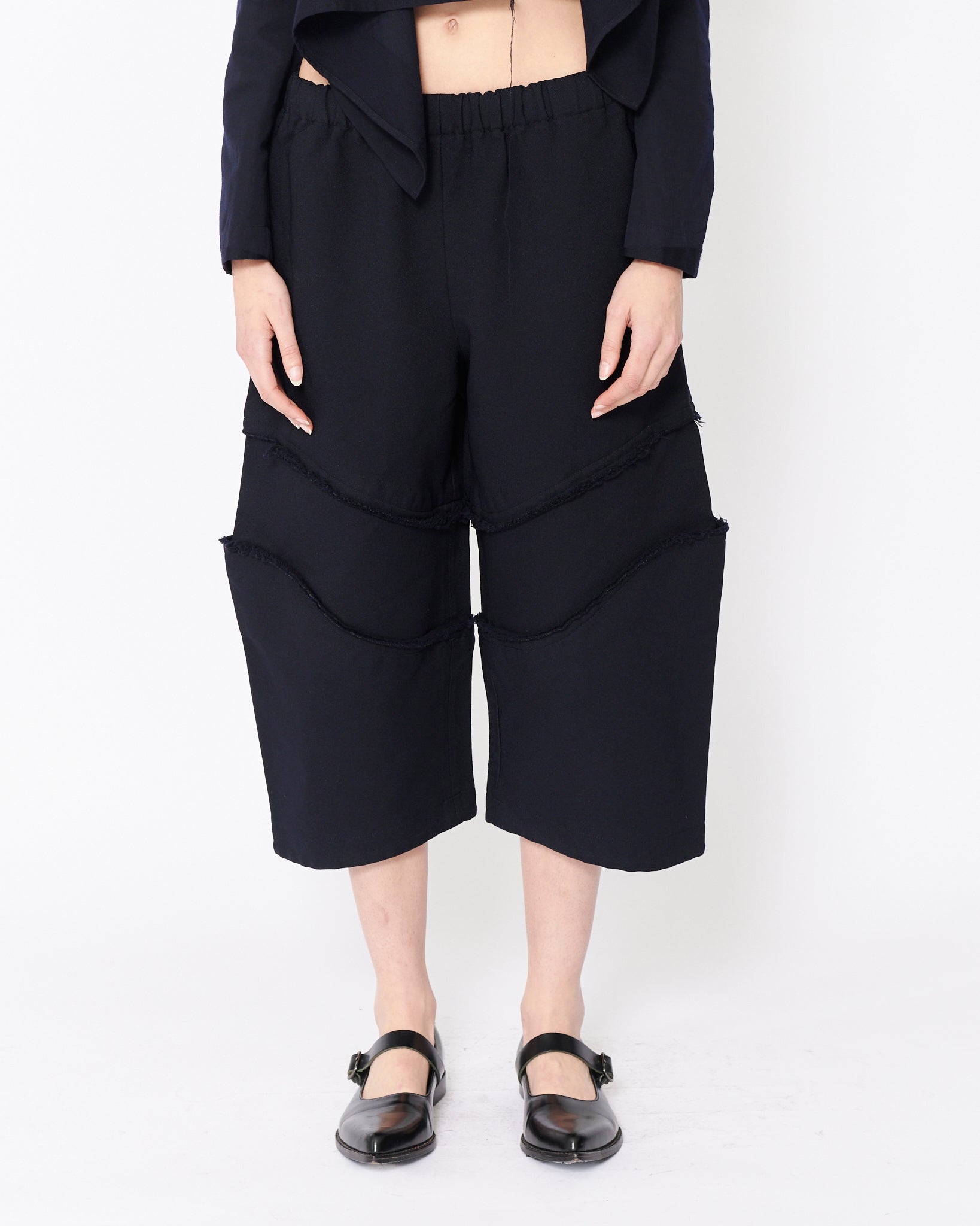 tricot COMME des GARCONS Poly Flocky Dot Wide Pants Black M
