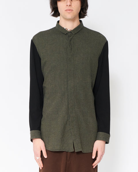 Issey Miyake tonal shirt