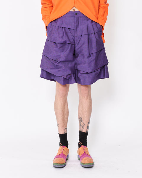 COMME des GARÇONS HOMME PLUS floppy pleat shorts