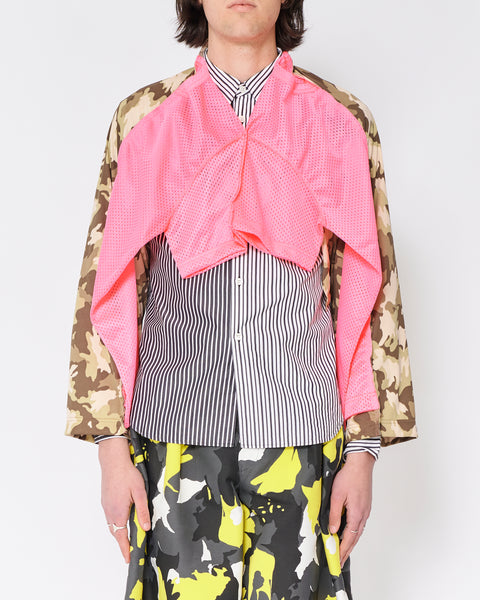 COMME des GARÇONS HOMME PLUS spliced crop top