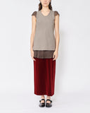 COMME des GARÇONS bias-cut layered top