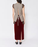 COMME des GARÇONS bias-cut layered top