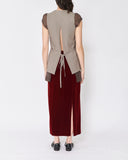 COMME des GARÇONS luscious velvet skirt