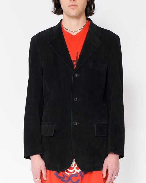 COMME des GARÇONS HOMME suede jacket