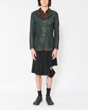 COMME des GARÇONS HOMME PLUS reversible leather blazer