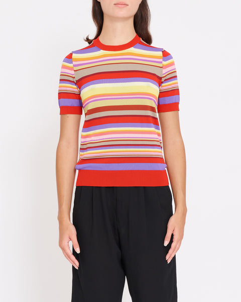 COMME des GARÇONS striped knit t-shirt