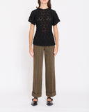 COMME des GARÇONS lace flower t-shirt