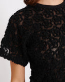 COMME des GARÇONS lace flower t-shirt