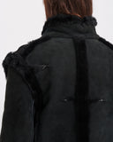 Yohji Yamamoto shearling dinner jacket