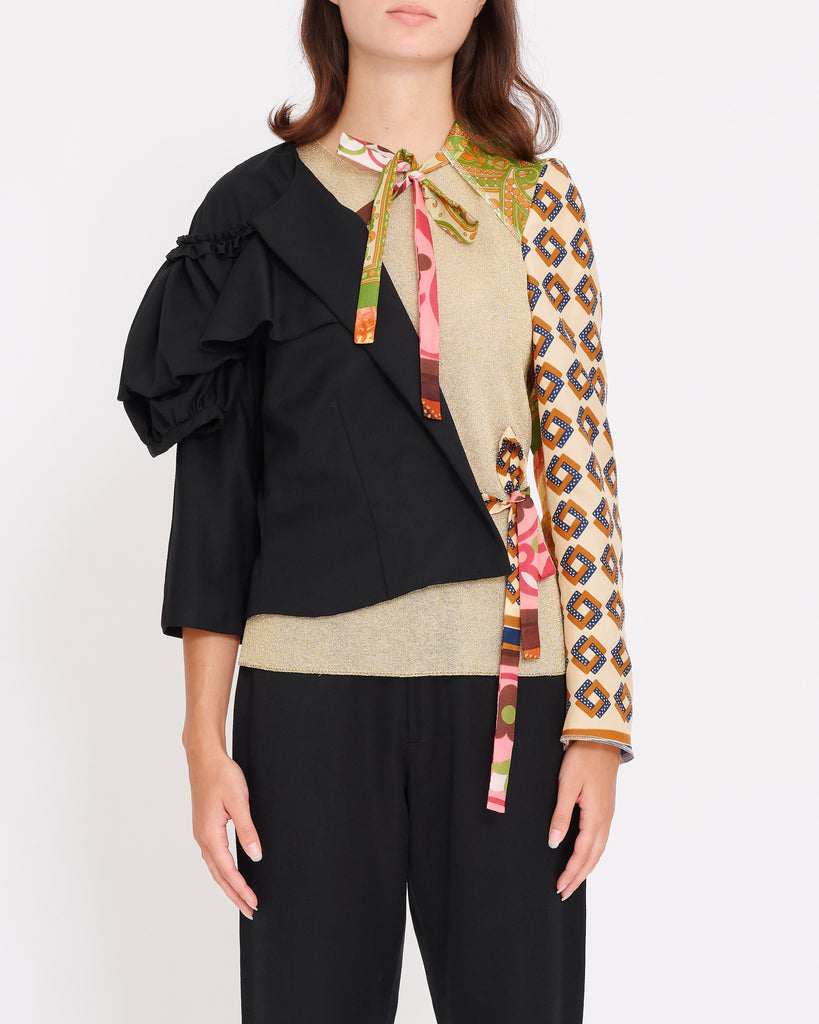 COMME des GARÇONS half-half jacket
