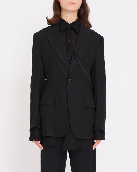 Yohji Yamamoto zip-through jacket