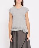 COMME des GARÇONS crushed hem top