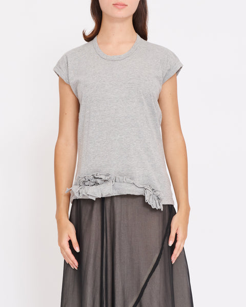 COMME des GARÇONS crushed hem top