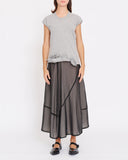 COMME des GARÇONS crushed hem top