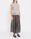 COMME des GARÇONS crushed hem top