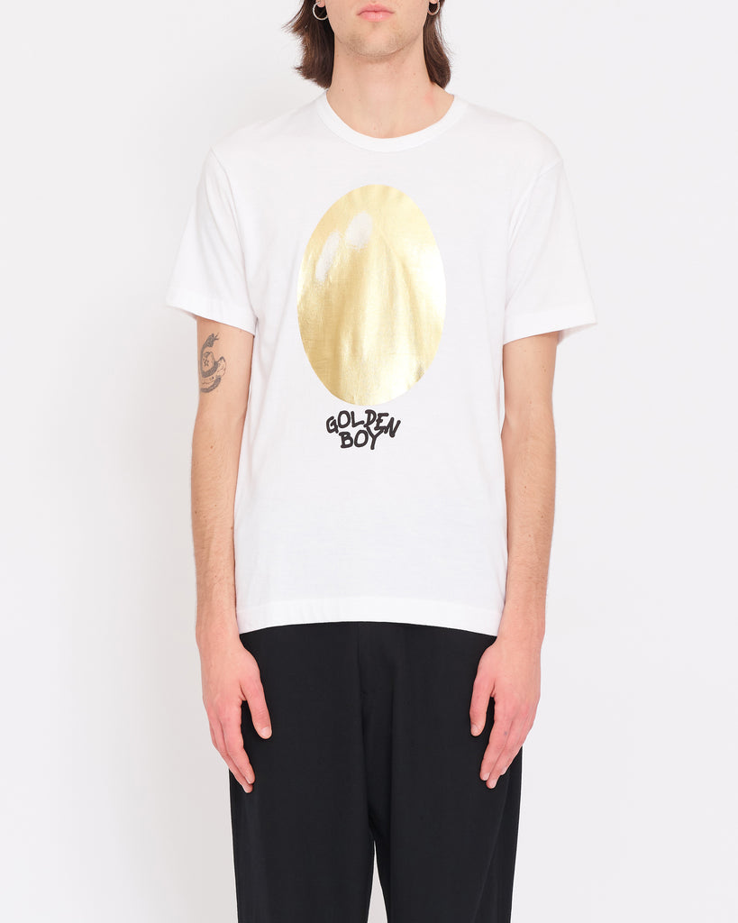 COMME des GARÇONS HOMME PLUS golden egg t-shirt