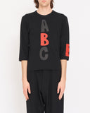 COMME des GARÇONS HOMME PLUS abc t-shirt