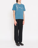 COMME des GARÇONS HOMME silver print t-shirt