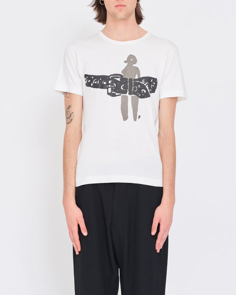 COMME des GARÇONS HOMME PLUS belt print t-shirt