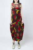 COMME des GARÇONS <br> Velvet 2D Rose dress