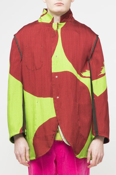 COMME des GARÇONS <br> Reversible Apple Print Blazer