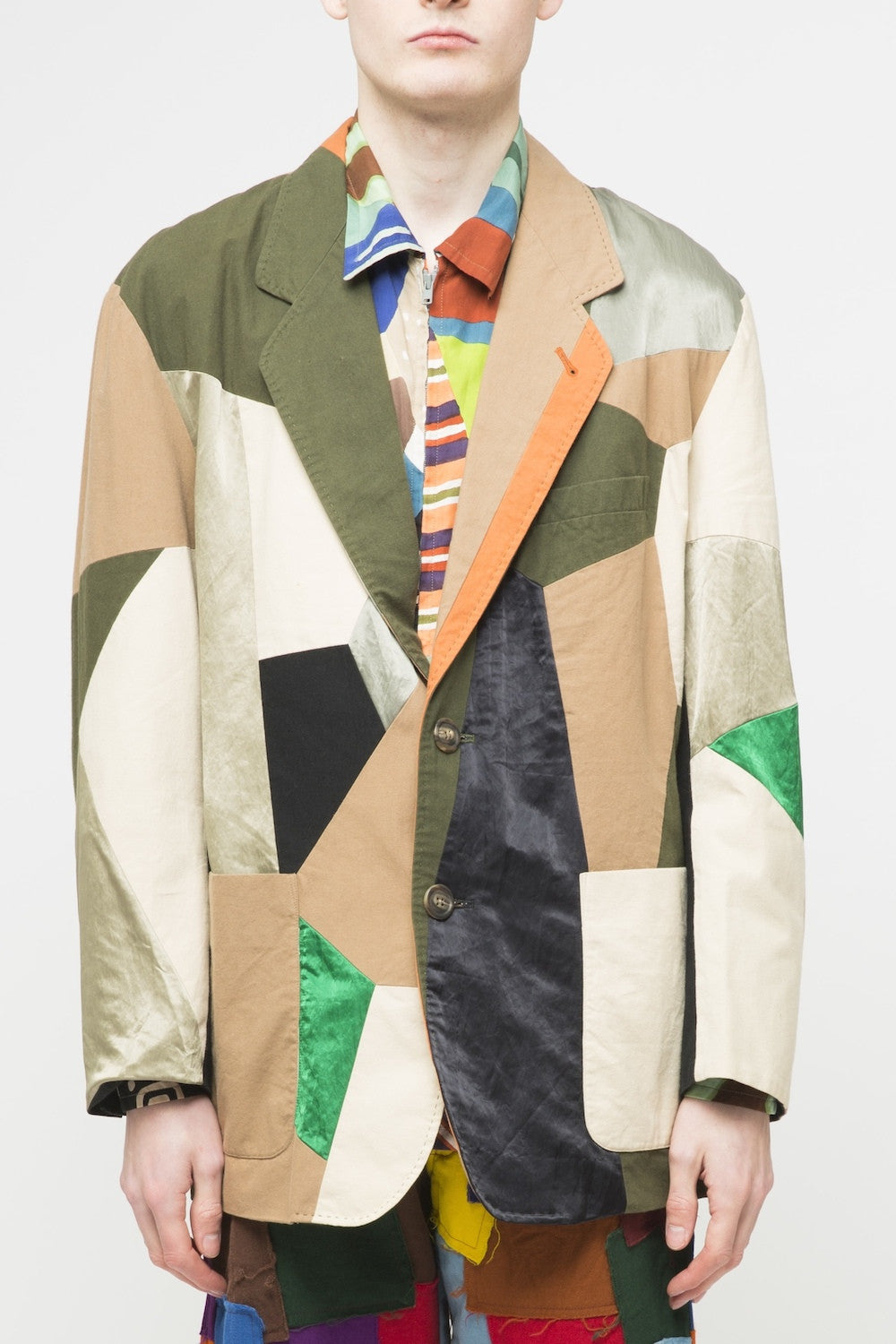 希少　A-POC ISSEY MIYAKE ワッシャーシワ加工　コート　花柄 希少A-POC ISSEY MIYAKE ワッシャーシワ加工コート花柄