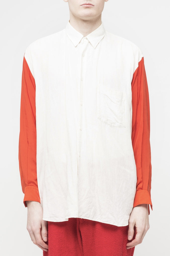 COMME des GARÇONS <br> Red Sleeve Shirt