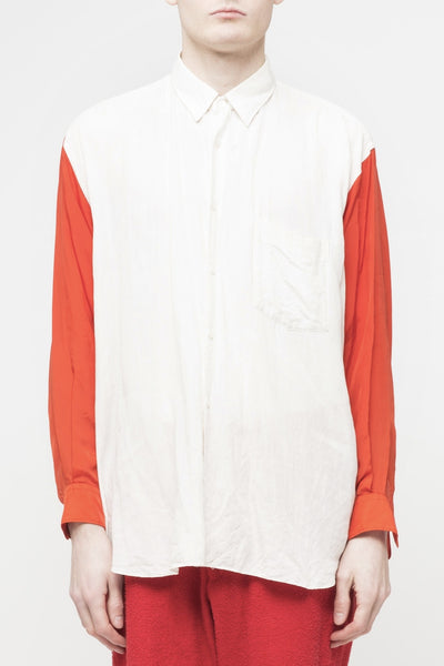 COMME des GARÇONS <br> Red Sleeve Shirt