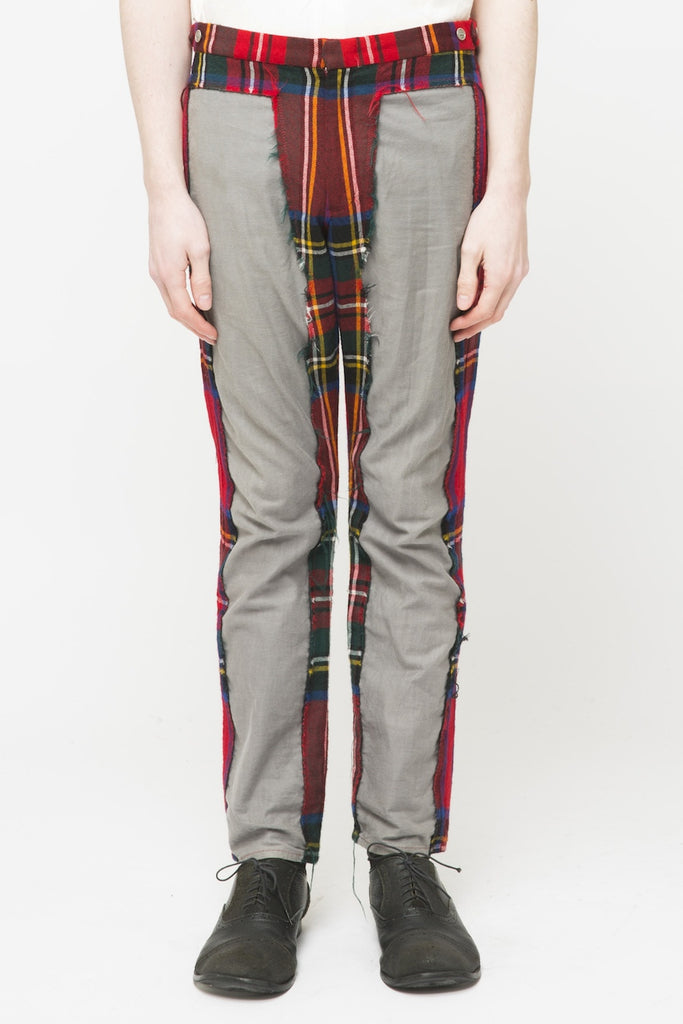 Comme des garcons plaid pants cheap