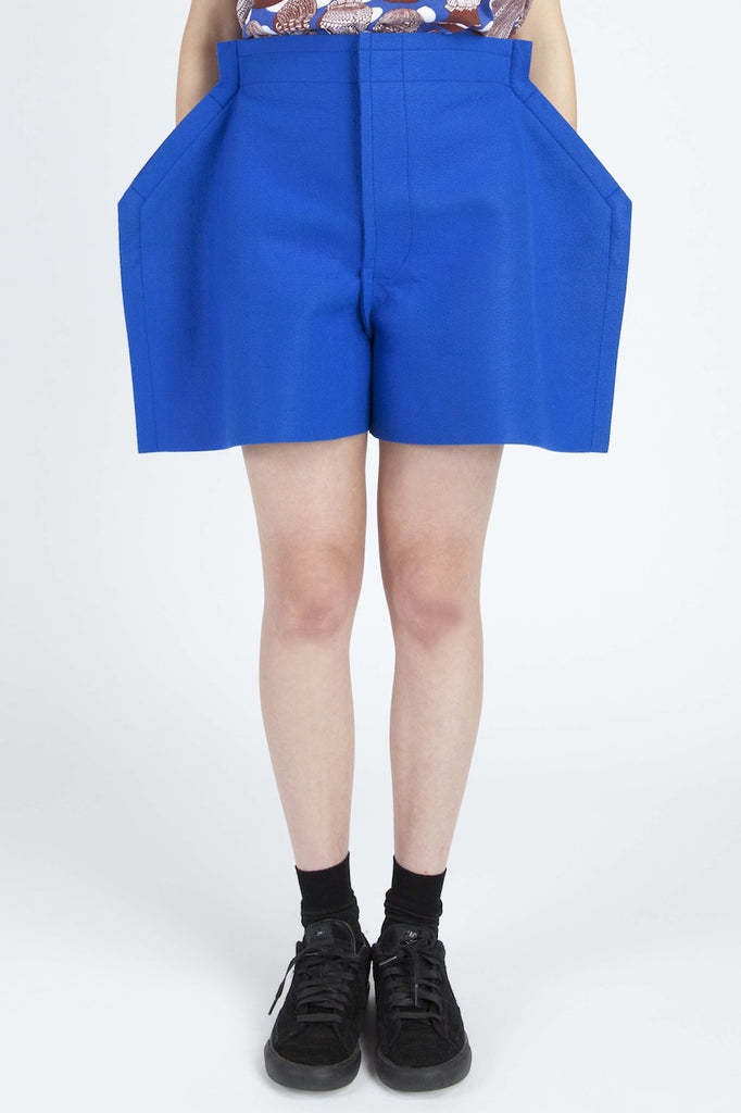 COMME des GARÇONS <br> 2D Felt Shorts