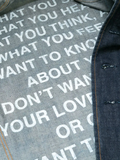 JUNYA WATANABE MAN COMME des GARÇONS reversible denim jacket
