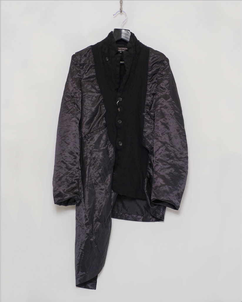 COMME des GARÇONS Homme Plus twisted boiled wool jacket