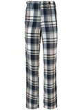 YOHJI YAMAMOTO plaid straight trousers