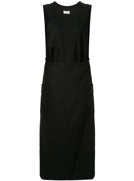COMME DES GARÇONS midi wrap dress