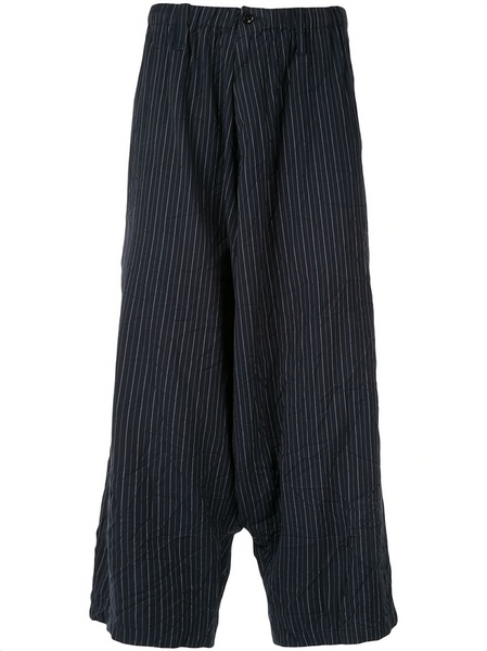 YOHJI YAMAMOTO cropped Samurai trousers
