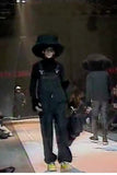 Walter Van Beirendonck <br> Black Overalls