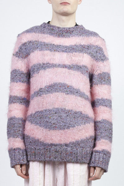 Walter Van Beirendonck <br> Mohair Panels Sweater