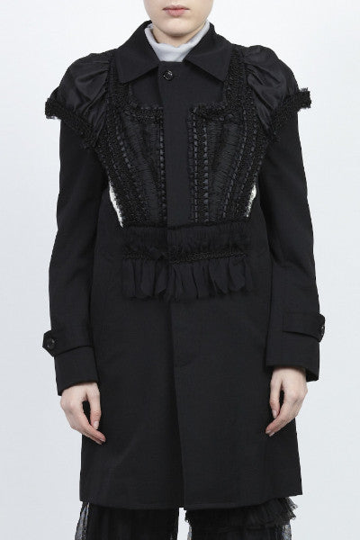 COMME des GARÇONS <br> Ornate Deconstructed Coat