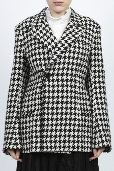 Yohji Yamamoto <br> Houndstooth Blazer