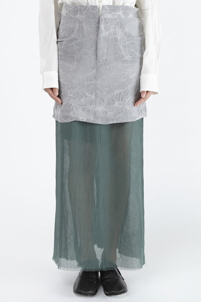 Yohji Yamamoto <br> Crinkle Skirt