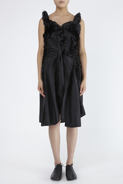 Tao COMME des GARÇONS <br> Ruffle folds dress
