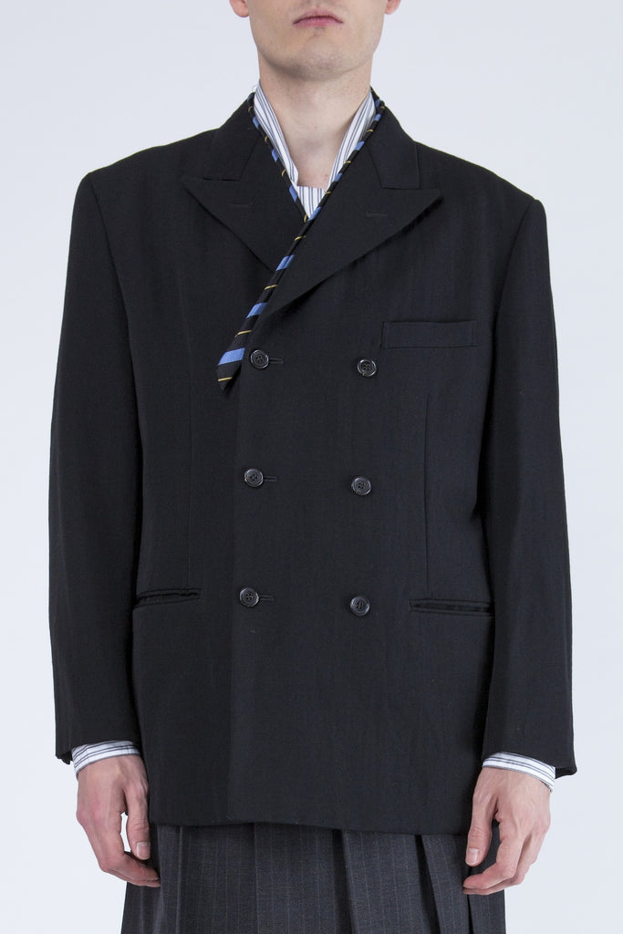 COMME des GARÇONS Blazer With Attached Tie – dot COMME