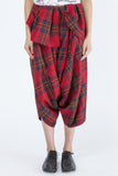 COMME des GARÇONS <br> Tartan Drop Crotch Pants