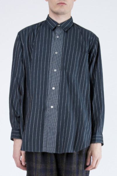 COMME des GARÇONS <br> Silk Pinstripe Shirt