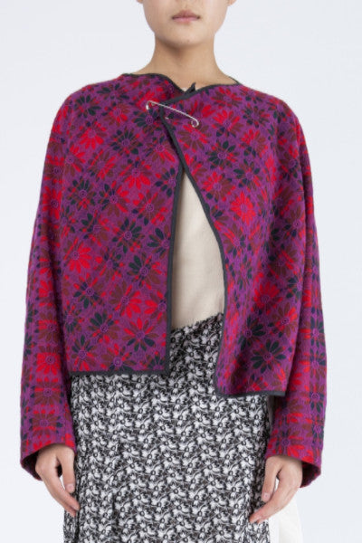 COMME des GARÇONS <br> Tartan Wrap Jacket