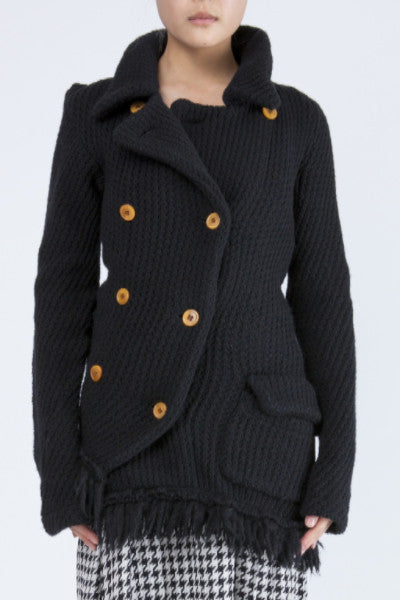 COMME des GARÇONS <br> Twisted Knit Jacket