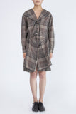 Issey Miyake <br> Plaid Shirt Jacket