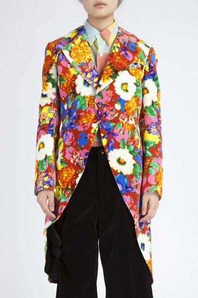 COMME des GARÇONS <br> Digital Print Tail Coat