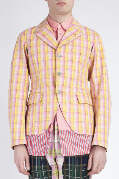 COMME des GARÇONS <br> Plaid Jacket