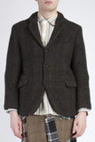 COMME des GARÇONS <br> Shrunken Boiled Wool Blazer